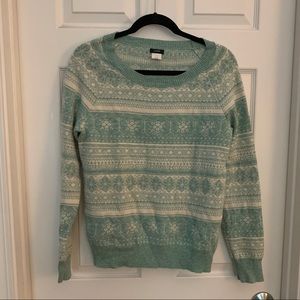Jcrew fair isle sweater